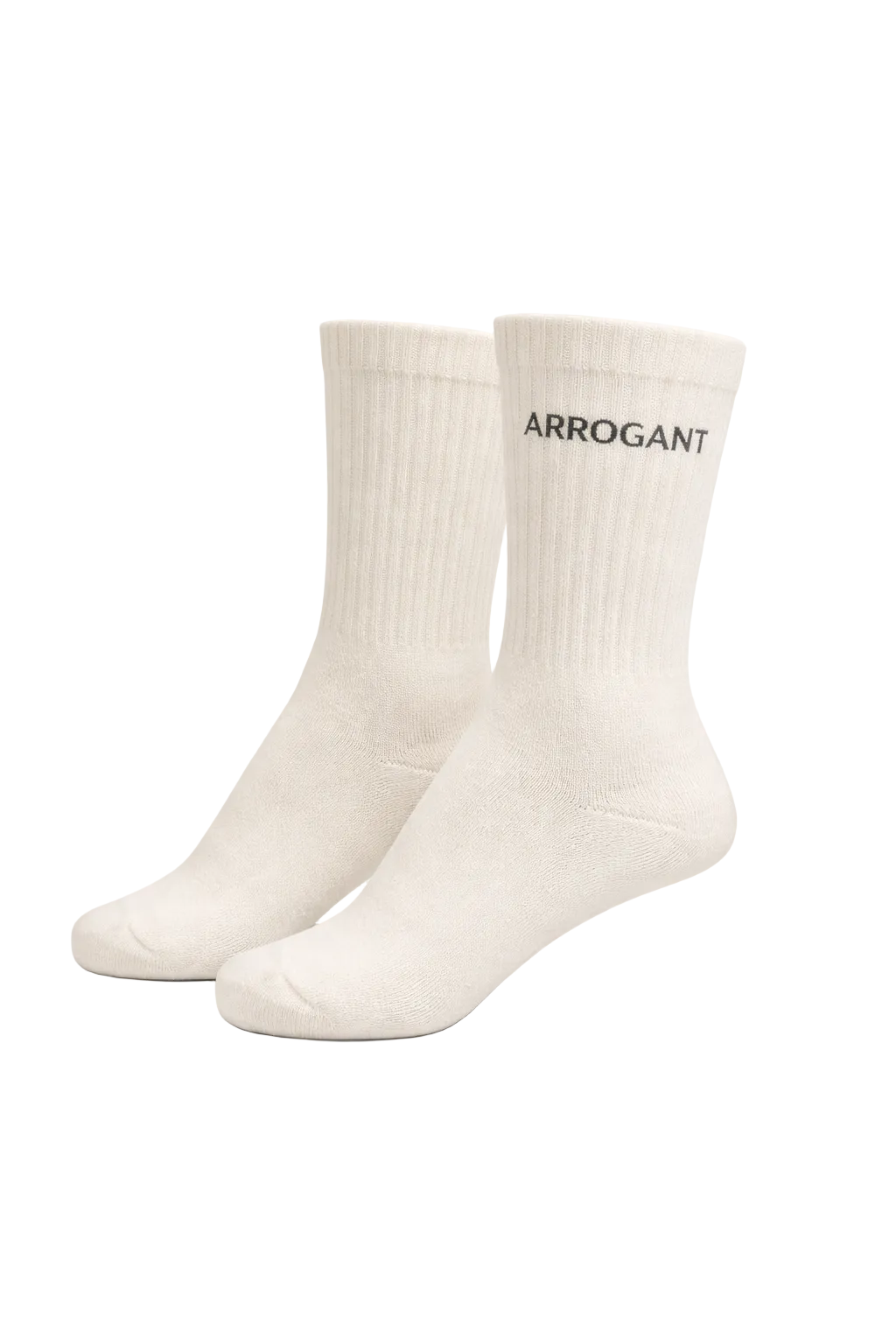 ARROGANT Essential Socks - Off White - 2 Pack