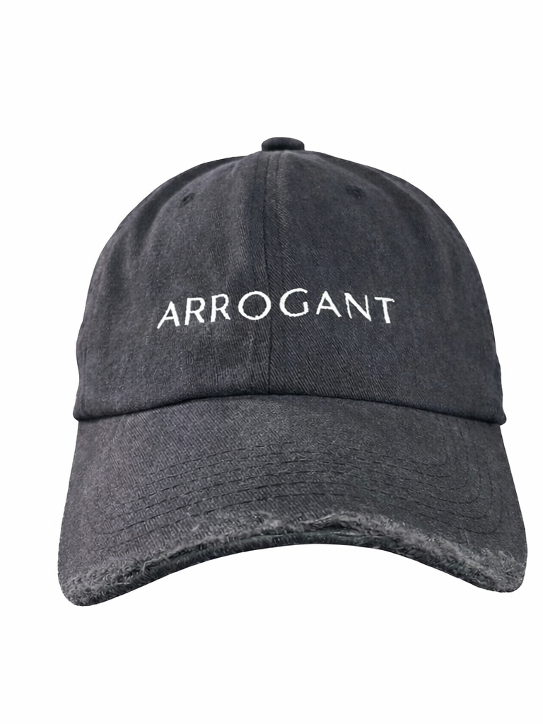 ARROGANT Origin Cap - Washed Black